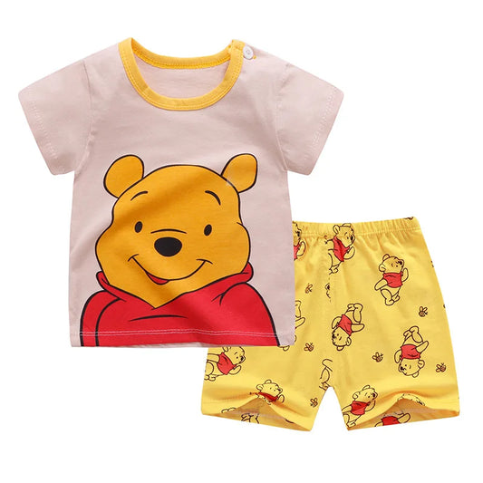 Ensemble d’Été Bébé – T-shirt & Short